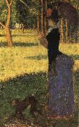 Georges Seurat, Walk with the Monkey
